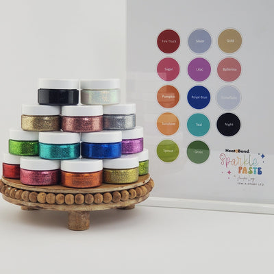 thermoweb.com Sparkle Paste " I Want it All" bundle by Jennifer Long Sew A Story