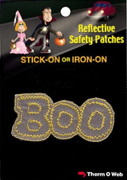 thermoweb.com Stick-On or Iron-On Reflective Halloween Patches 4143