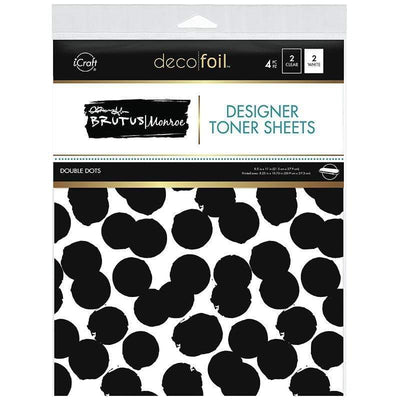 Therm O Web Brutus Monroe Designer Toner Sheets, Double Dots 19026