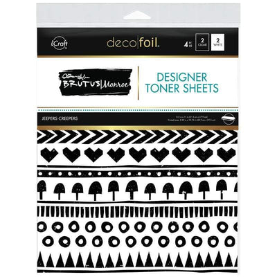 Therm O Web Brutus Monroe Designer Toner Sheets, Jeepers Creepers 19038