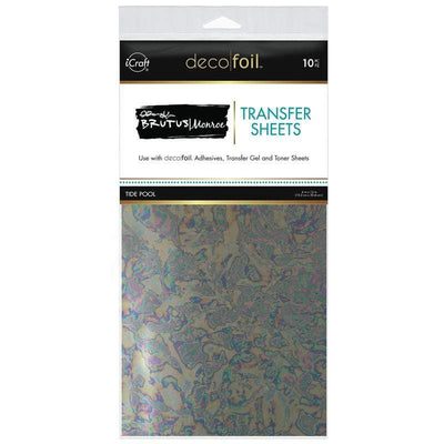 Therm O Web Brutus Monroe Foil Transfer Sheets, Tide Pool 19017