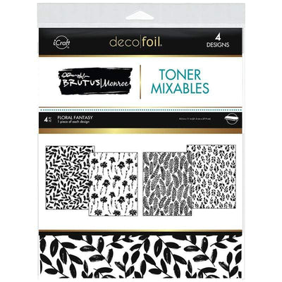 Therm O Web Brutus Monroe Toner Sheet Mixables, Floral fantasy 19086