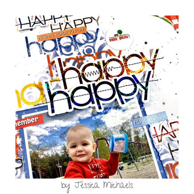 Therm O Web Deco Foil A2 Toner Card Fronts - Happy Everything 5643