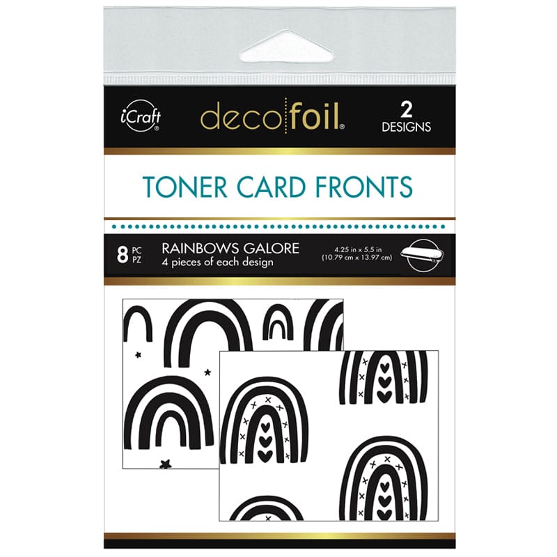 Deco Foil Toner Sheets + Card Fronts