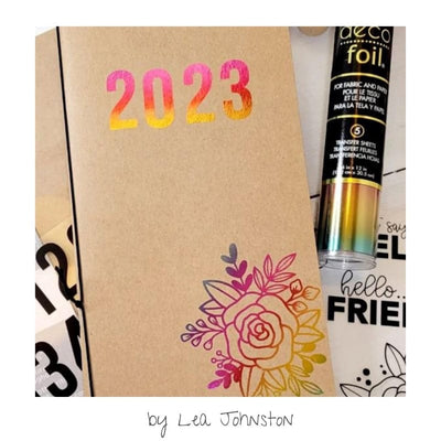 Therm O Web Deco Foil Adhesive Transfer Designs by Unity - Just Numbers 19118