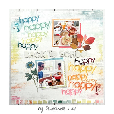 Therm O Web Deco Foil Adhesive Transfer Designs - Happy Everything 5639