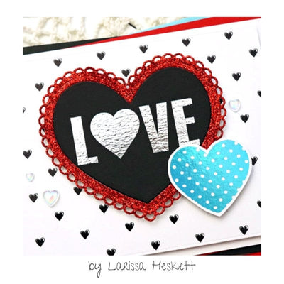 Therm O Web Deco Foil Adhesive Transfer Designs - Love & Kisses 5664