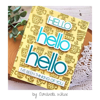 Therm O Web Deco Foil Adhesive Transfer Designs - Oh Hello 5638