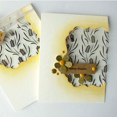 Therm O Web Deco Foil Clear Designer Toner Sheets, Wheat  Fields 5523