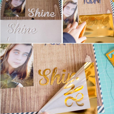 Therm O Web Deco Foil Foam Adhesive Sheets, White 3764