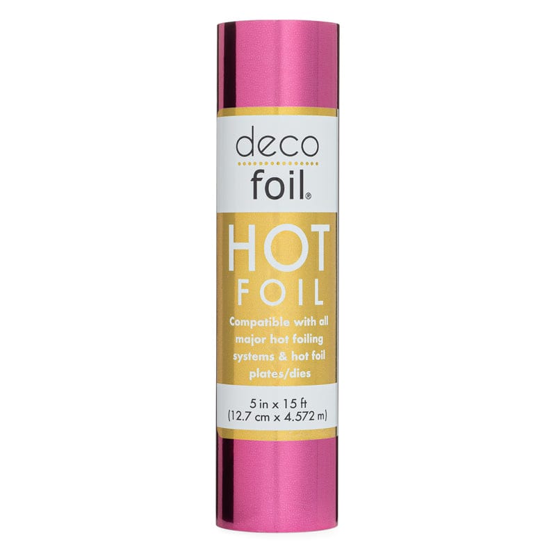 Deco Foil Hot Foil Roll 5 in x 15 ft - Ballet Slipper (NOT FOR USE