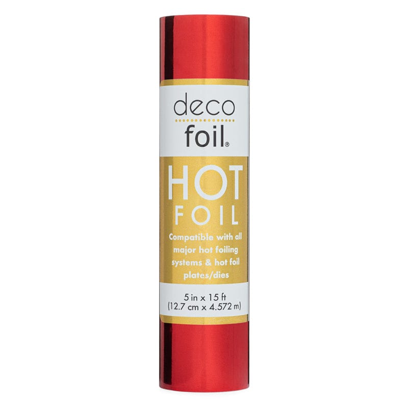 Therm O Web Deco Foil Hot Foil Roll 5 in x 15 ft - Chili Red 5648