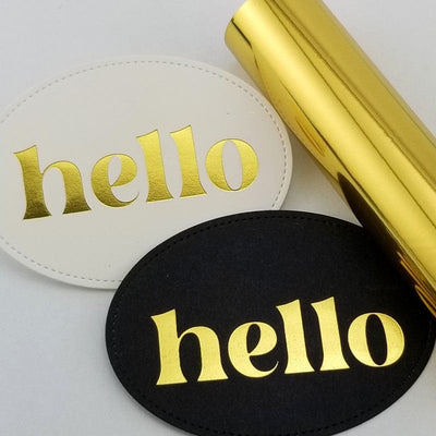 Therm O Web Deco Foil Hot Foil Roll 5 in x 15 ft - Gold 5645