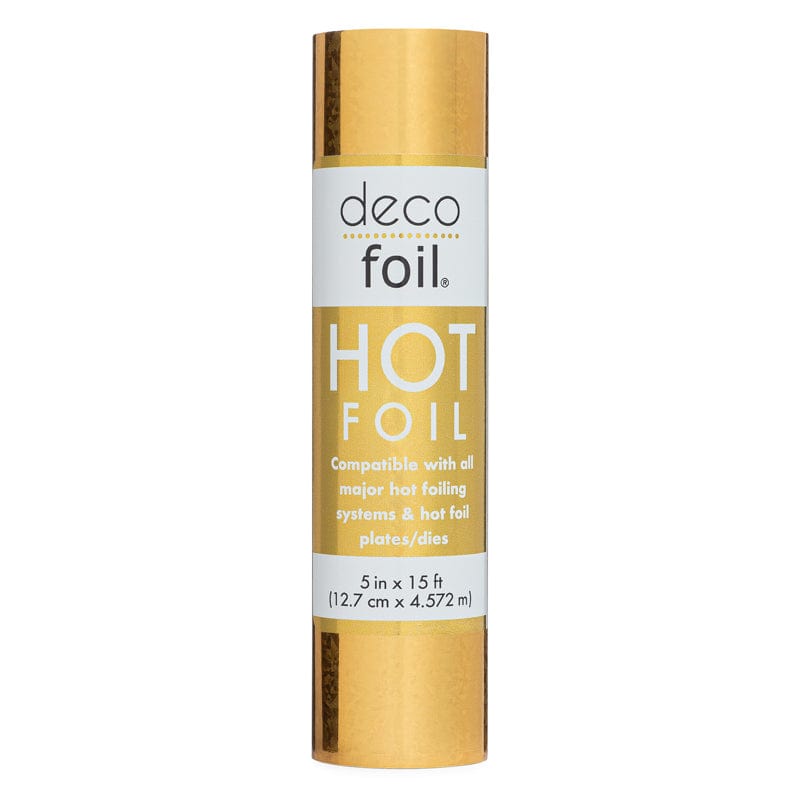 Therm O Web Deco Foil Hot Foil Roll 5 in x 15 ft - Gold Unicorn 5662