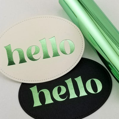 Therm O Web Deco Foil Hot Foil Roll 5 in x 15 ft - Mint 5651