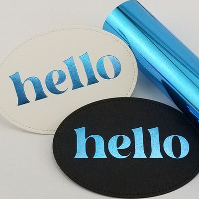 Therm O Web Deco Foil Hot Foil Roll 5 in x 15 ft - Pool Blue 5654