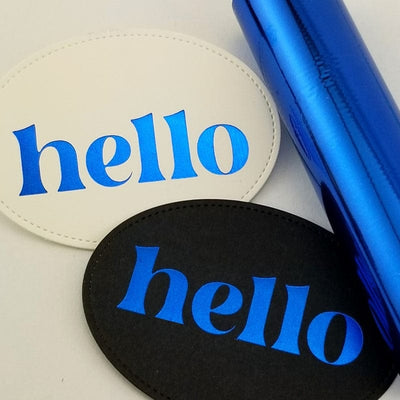 Therm O Web Deco Foil Hot Foil Roll 5 in x 15 ft - Sapphire Blue 5655