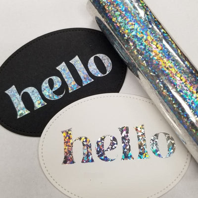 Therm O Web Deco Foil Hot Foil Roll 5 in x 15 ft - Silver Unicorn 5661