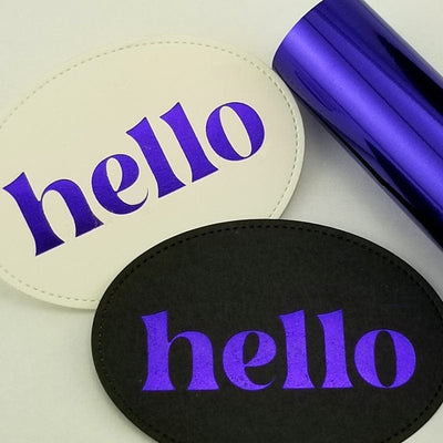 Therm O Web Deco Foil Hot Foil Roll 5 in x 15 ft - Violet 5656