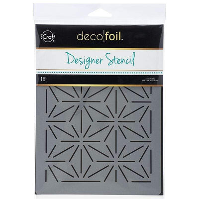 Therm O Web Deco Foil Stencil, Starburst 5509
