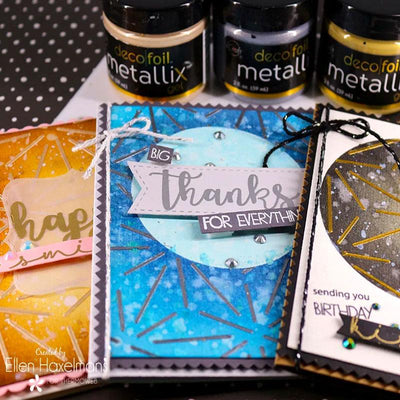 Therm O Web Deco Foil Stencil, Starburst 5509