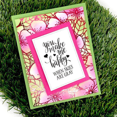 Therm O Web Deco Foil Toner Card Fronts by Unity, Flowers and Lines 19048