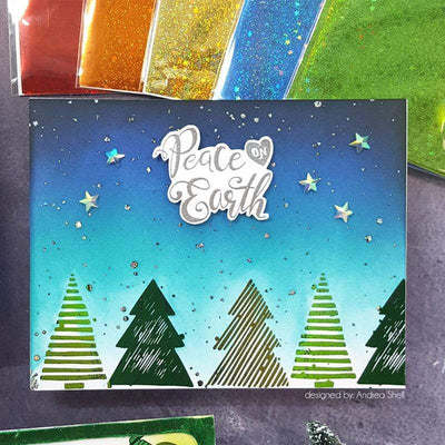 Therm O Web Deco Foil Toner Card Fronts by Unity, Flurry Forest 19066