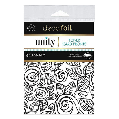Therm O Web Deco Foil Toner Card Fronts by Unity, Rosy days 19075