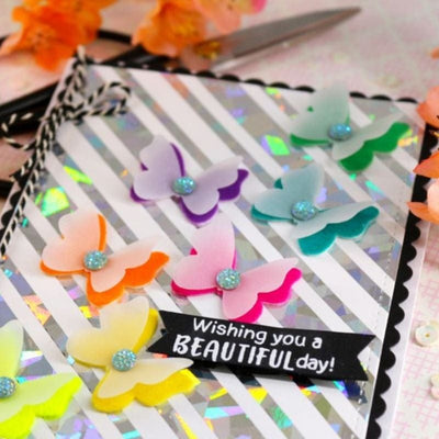 Therm O Web Deco Foil Toner Card Fronts - Candy Stripes 5578