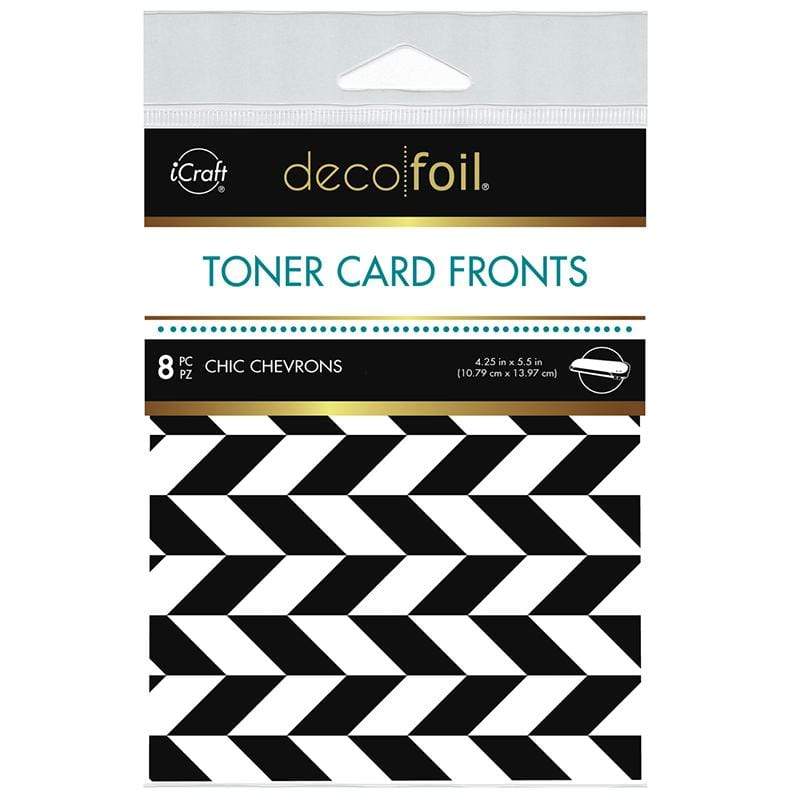 Therm O Web Deco Foil Toner Card Fronts - Chic Chevrons 5583