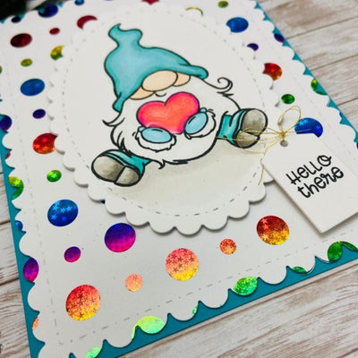 Therm O Web Deco Foil Toner Card Fronts - Lots of Dots 5568