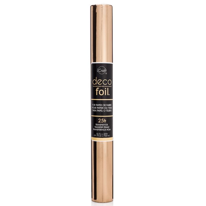 Therm O Web Deco Foil Transfer Foil Roll 12.5 in x 25 ft, Rose Gold 5116.25