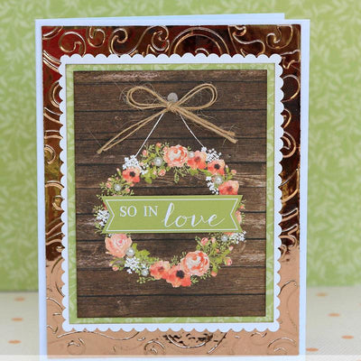 Therm O Web Deco Foil Transfer Foil Value Pack 20 Sheets, Rose Gold 5116.20