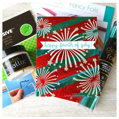 Therm O Web Deco Foil Transfer Sheets, Aqua 5125.5