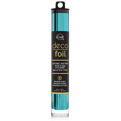 Therm O Web Deco Foil Transfer Sheets, Aqua 5125.5