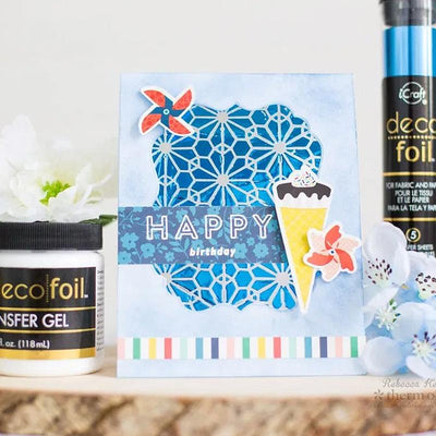 Therm O Web Deco Foil Transfer Sheets, Denim 5129.5