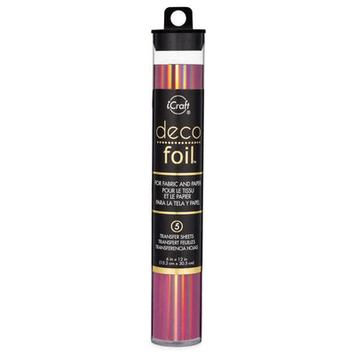 Therm O Web Deco Foil Transfer Sheets - Enchanted Rose 5410.5