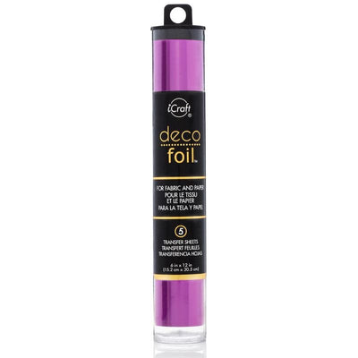 Therm O Web Deco Foil Transfer Sheets, Magenta Satin 5206.5