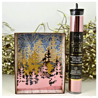 Therm O Web Deco Foil Transfer Sheets, Pink Quartz 5132.5