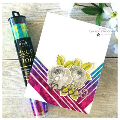 Therm O Web Deco Foil Transfer Sheets, Rainbow Shattered Glass 5409.5