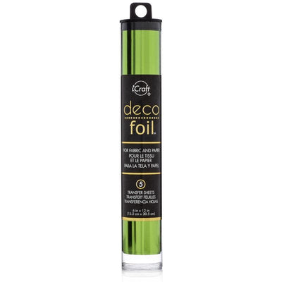 Therm O Web Deco Foil Transfer Sheets, Spring Green 5126.5