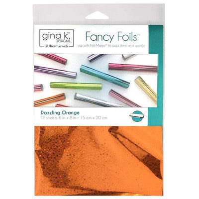Therm O Web Gina K. Designs Fancy Transfer Foil, Dazzling Orange 18070