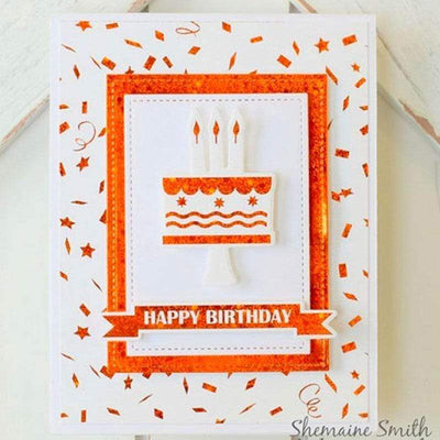 Therm O Web Gina K. Designs Fancy Transfer Foil, Dazzling Orange 18070