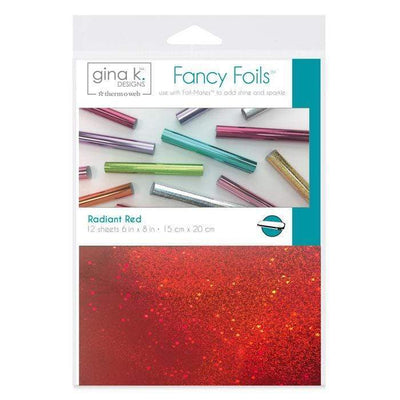 Therm O Web Gina K. Designs Fancy Transfer Foil, Radiant Red 18062