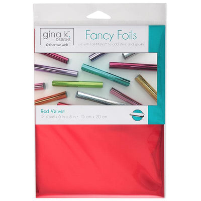 Therm O Web Gina K. Designs Fancy Transfer Foil, Red Velvet 18031