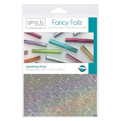 Therm O Web Gina K. Designs Fancy Transfer Foil, Sparkling Silver 18061