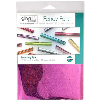 Therm O Web Gina K. Designs Fancy Transfer Foil, Twinkling Pink 18071