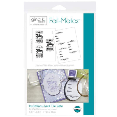 Therm O Web Gina K. Designs Foil-Mates Invitations, Save The Date 18027