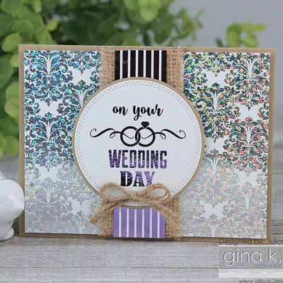 Therm O Web Gina K. Designs Foil-Mates Sentiments, Weddings and Anniversary 18025