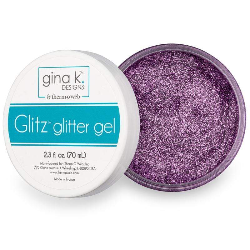 Therm O Web Gina K. Designs Glitz Glitter Gel, Lovely Lavender 18151